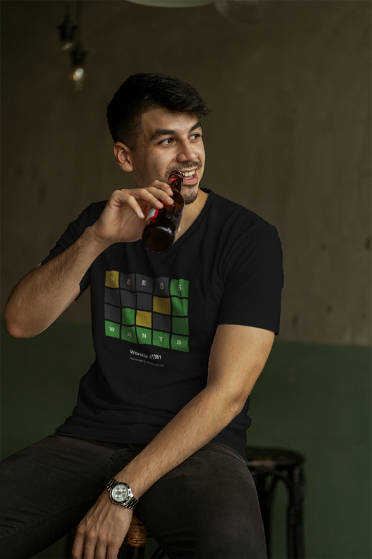 NEEDS / WANTS – Bare Minimum Tee